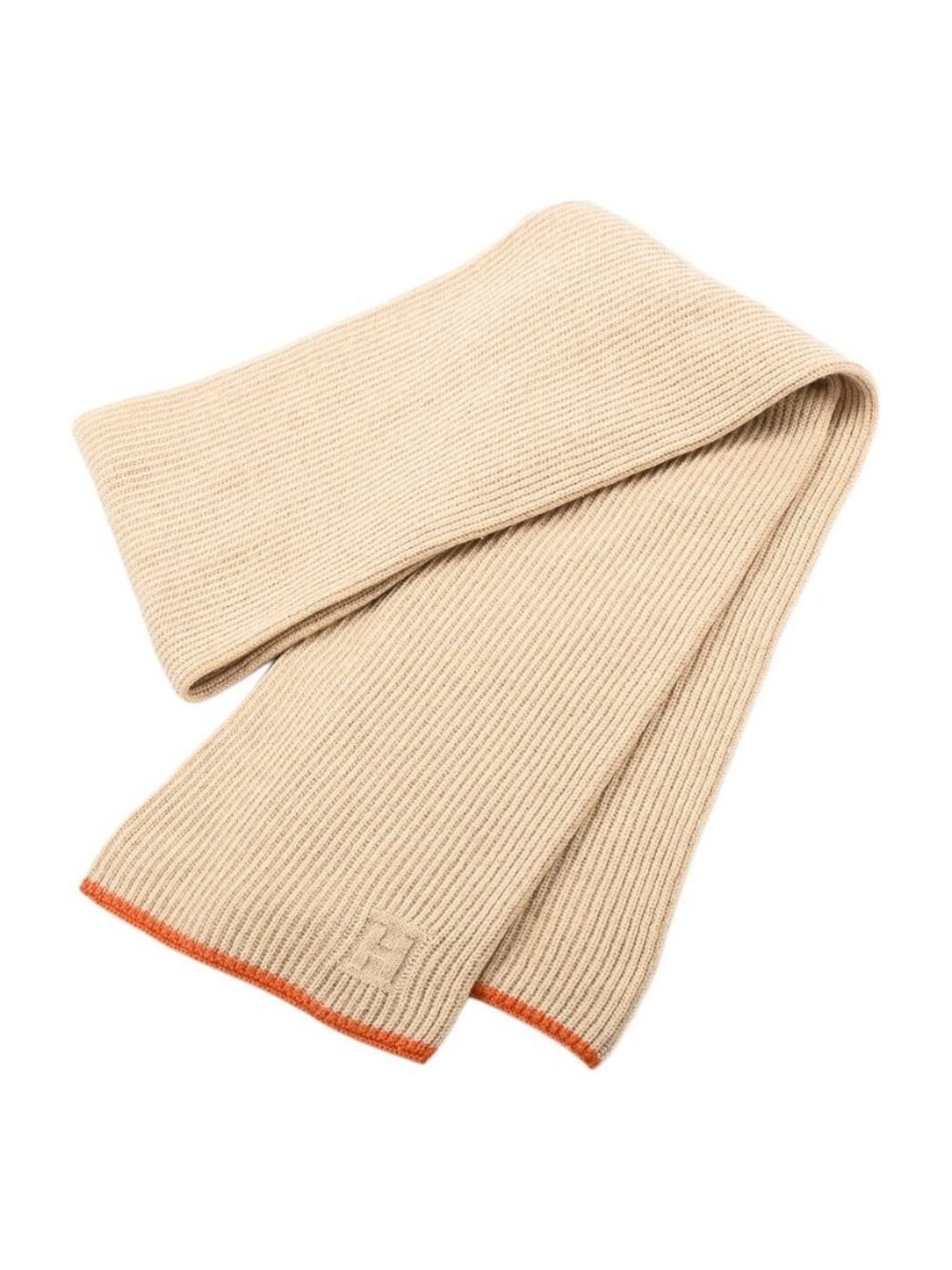 Hermes Scarf Beige